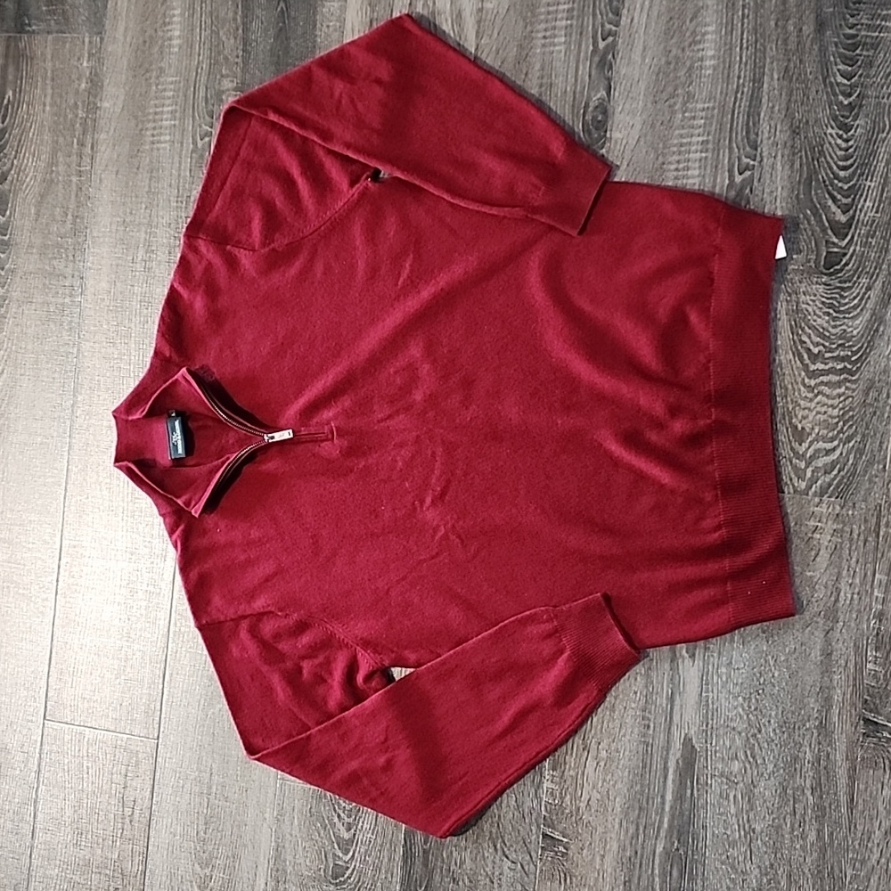 Rodd & Gunn 1/4 zip Wool & Cashmere Knit